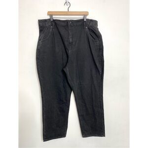 American Eagle Outfitters Relaxed Mom/Straight Jeans W/ PaperBag Waist